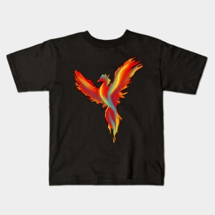 Red New phoenix Kids T-Shirt